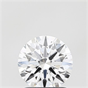Lab Grown Diamond 1.24 Carats, Round with Ideal Cut, D Color, VS1 Clarity and Certified by IGI