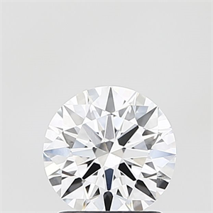 Picture of Lab Grown Diamond 1.24 Carats, Round with Ideal Cut, D Color, VS1 Clarity and Certified by IGI