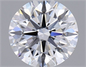 Del inventario de diamantes de laboratorio, 1.02 quilates, Redondo , Color D, claridad VVS2 y certificado IGI
