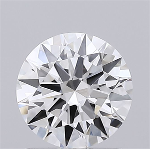 Picture of Lab Grown Diamond 1.05 Carats, Round with Ideal Cut, E Color, VVS2 Clarity and Certified by IGI