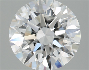 Picture of Lab Grown Diamond 2.09 Carats, Round with Ideal Cut, D Color, VVS2 Clarity and Certified by IGI