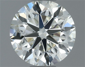 Picture of Natural Diamond 0.80 Carats, Round with Very Good Cut, I Color, VS1 Clarity and Certified by IGI