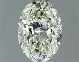 Foto Diamante Natural 0.70 quilates, Ovalado , Color J, claridad VVS1 y certificado IGI de