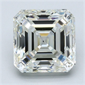 Diamante Natural 2.50 quilates, Asscher , Color K, claridad VVS2 y certificado GIA