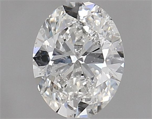 Foto Diamante Natural 1.01 quilates, Ovalado , Color G, claridad SI2 y certificado HRD de
