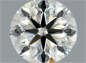 Diamante Natural 0.50 quilates, Redondo , Color J, claridad VVS1 y certificado GIA