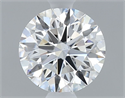 Diamante Natural 0.53 quilates, Redondo , Color F, claridad VS1 y certificado GIA