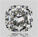 Diamante Natural 0.70 quilates, Del cojín , Color F, claridad VS1 y certificado GIA