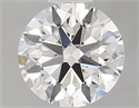 Diamante Natural 1.70 quilates, Redondo , Color D, claridad VS2 y certificado GIA
