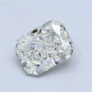 Picture of Natural Diamond 1.52 Carats, Radiant with  Cut, H Color, VS2 Clarity and Certified by GIA