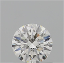 Diamante Natural 0.68 quilates, Redondo , Color H, claridad VVS2 y certificado GIA