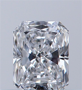 Foto Diamante Natural 0.32 quilates, Radiante , Color D, claridad IF y certificado GIA de