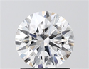 Del inventario de diamantes de laboratorio, 1.24 quilates, Redondo , Color D, claridad VVS2 y certificado IGI