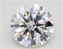 Lab Grown Diamond 2.02 Carats, Round with Excellent Cut, E Color, VS1 Clarity and Certified by GIA