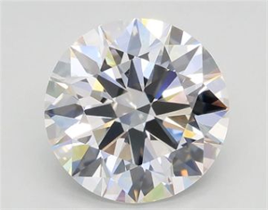 Picture of Lab Grown Diamond 2.02 Carats, Round with Excellent Cut, E Color, VS1 Clarity and Certified by GIA
