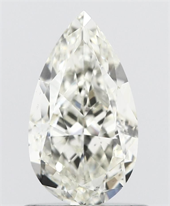 Picture of Natural Diamond 1.05 Carats, Pear with  Cut, L Color, SI1 Clarity and Certified by GIA