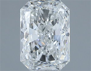 Foto Diamante Natural 1.01 quilates, Radiante , Color G, claridad SI1 y certificado GIA de