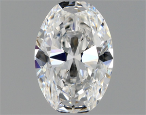 Picture of Natural Diamond 0.42 Carats, Oval with  Cut, E Color, IF Clarity and Certified by GIA