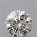 Diamante Natural 0.57 quilates, Redondo , Color I, claridad VVS2 y certificado IGI
