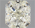 Natural Diamond 1.01 Carats, Radiant with  Cut, L Color, SI1 Clarity and Certified by GIA