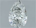 Natural Diamond 1.22 Carats, Pear with  Cut, G Color, SI2 Clarity and Certified by IGI