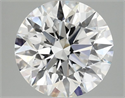 Del inventario de diamantes de laboratorio, 3.06 quilates, Redondo , Color E, claridad VS1 y certificado IGI