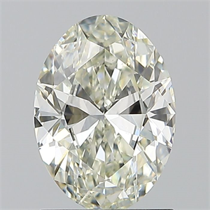 Picture of Natural Diamond 1.20 Carats, Oval with  Cut, I Color, VS2 Clarity and Certified by IGI
