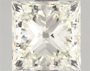 Picture of Natural Diamond 2.02 Carats, Princess with  Cut, I Color, VS2 Clarity and Certified by IGI