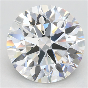 Picture of Lab Grown Diamond 4.57 Carats, Round with Excellent Cut, E Color, IF Clarity and Certified by GIA