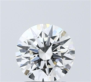 Picture of Lab Grown Diamond 1.50 Carats, Round with Ideal Cut, E Color, VVS2 Clarity and Certified by IGI