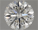 Natural Diamond 0.78 Carats, Round with Excellent Cut, J Color, IF Clarity and Certified by GIA
