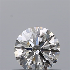 Picture of Natural Diamond 0.40 Carats, Round with Excellent Cut, F Color, IF Clarity and Certified by GIA