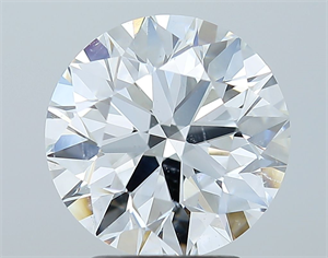 Picture of Natural Diamond 3.05 Carats, Round with Excellent Cut, E Color, SI1 Clarity and Certified by GIA