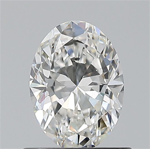 Foto Diamante Natural 0.70 quilates, Ovalado , Color F, claridad VVS2 y certificado GIA de
