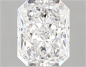 Natural Diamond 1.21 Carats, Radiant with  Cut, D Color, VS2 Clarity and Certified by GIA