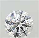 Lab Grown Diamond 3.02 Carats, Round with Ideal Cut, E Color, VVS2 Clarity and Certified by IGI