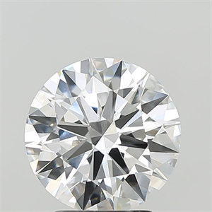 Picture of Lab Grown Diamond 3.02 Carats, Round with Ideal Cut, E Color, VVS2 Clarity and Certified by IGI