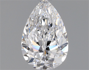 Picture of Natural Diamond 0.50 Carats, Pear with  Cut, D Color, VVS2 Clarity and Certified by GIA