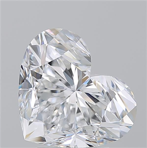 Picture of Natural Diamond 3.50 Carats, Heart with  Cut, D Color, VS2 Clarity and Certified by GIA