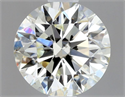 Natural Diamond 0.80 Carats, Round with Excellent Cut, L Color, SI1 Clarity and Certified by GIA