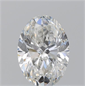 Natural Diamond 1.20 Carats, Oval with  Cut, G Color, VS1 Clarity and Certified by GIA