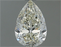 Diamante Natural 0.80 quilates, De pera , Color J, claridad VS1 y certificado IGI