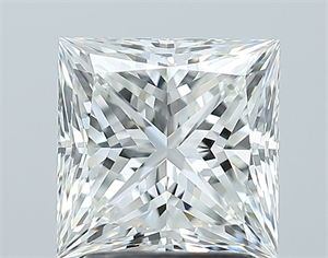 Foto Diamante Natural 2.02 quilates, Princesa , Color G, claridad VS1 y certificado GIA de