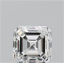 Diamante Natural 0.91 quilates, Asscher , Color H, claridad VS1 y certificado GIA