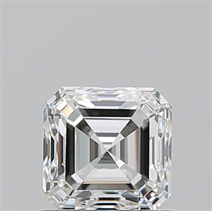 Foto Diamante Natural 0.91 quilates, Asscher , Color H, claridad VS1 y certificado GIA de