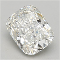 Lab Grown Diamond 0.88 Carats, Cushion with  Cut, F Color, IF Clarity and Certified by IGI