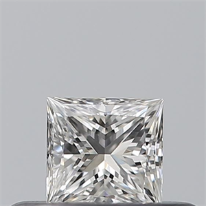 Picture of Natural Diamond 0.23 Carats, Princess with  Cut, F Color, VS1 Clarity and Certified by GIA