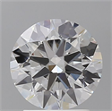 Lab Grown Diamond 2.04 Carats, Round with Ideal Cut, E Color, VVS2 Clarity and Certified by IGI