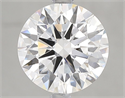 Del inventario de diamantes de laboratorio, 3.04 quilates, Redondo , Color D, claridad VVS2 y certificado IGI