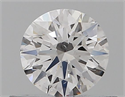 Diamante Natural 0.40 quilates, Redondo , Color D, claridad SI1 y certificado GIA